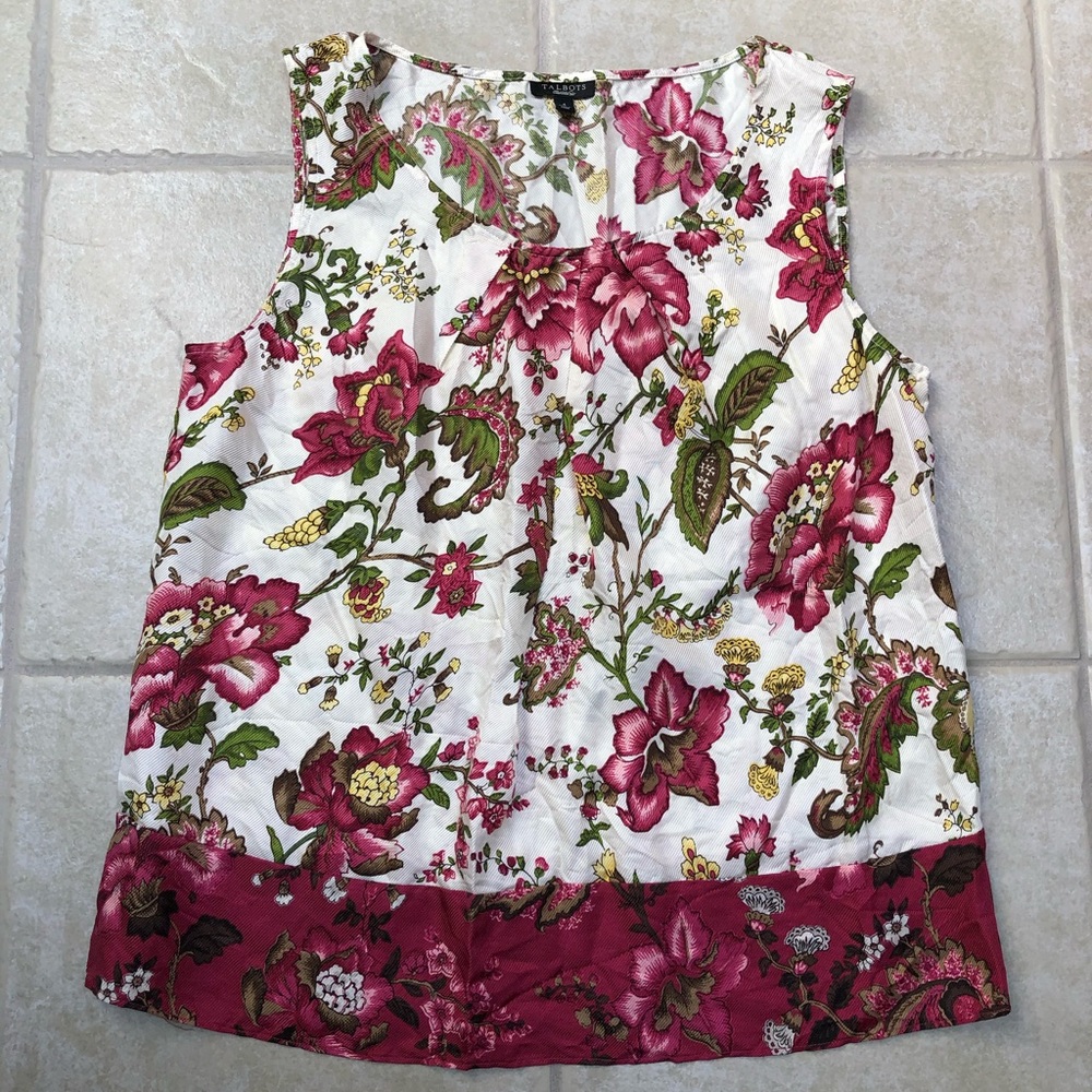 TALBOTS- SLEEVELESS TOP